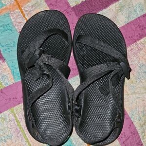 Chaco Men's Black Adjustable Sandals